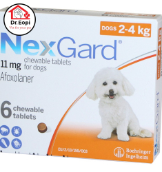 NEXGARD  Phòng và trị ve và bọ chét trên chó 2-4kg