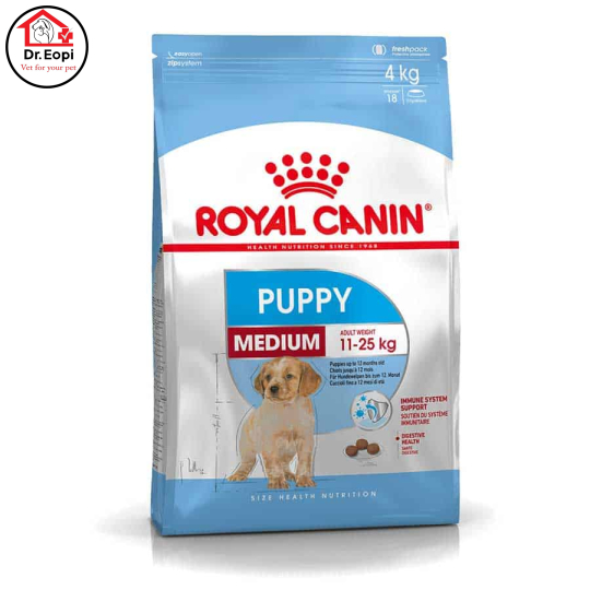 THỨC ĂN CHO CHÓ ROYAL CANIN MEDIUM PUPPY 1KG